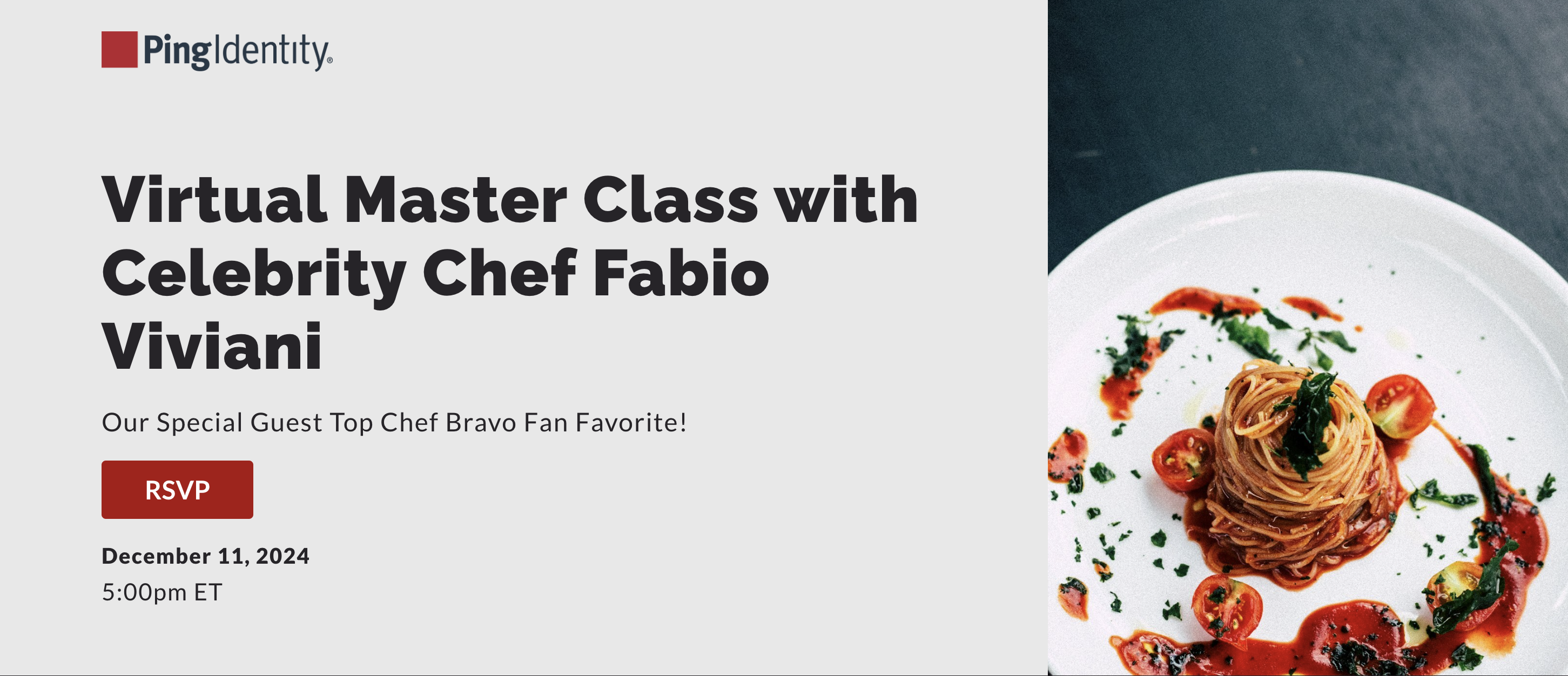 Cybersecurity Meets Culinary Excellence: A Virtual Master Class with Chef Fabio Viviani